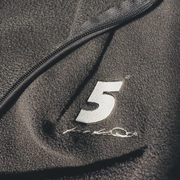 Nascar Black Zip up Sweater Men XXL - Picture 6 of 7